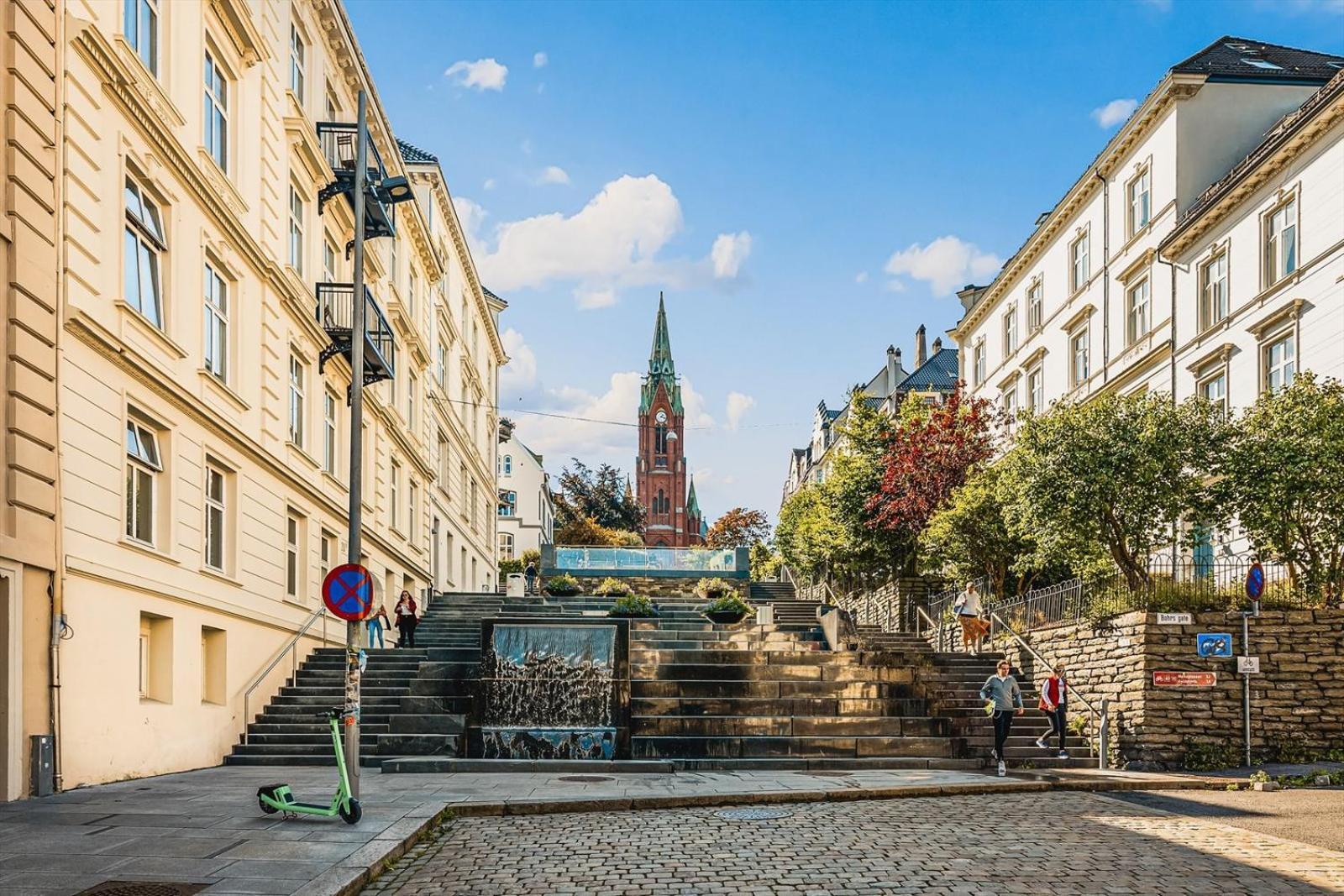 Explore The City! I 500M To Torget I Self Check-In Берген Экстерьер фото